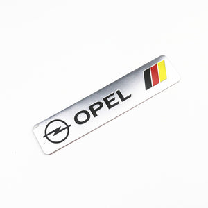 Car Styling 3D Aluminum Emblem Badge Car Sticker Decals Accessories For Renault Opel Dacia Lada Alfa Romeo Car-Styling