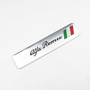 Car Styling 3D Aluminum Emblem Badge Car Sticker Decals Accessories For Renault Opel Dacia Lada Alfa Romeo Car-Styling