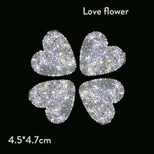 Charger l&#39;image dans la galerie, Car Swan Crystal Full Diamond Inlaid Rhinestone Big Gecko Safe Car Stickers Love Diamond Sticker Snowflake Car Accessoires Decor