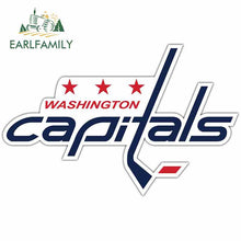 Charger l&#39;image dans la galerie, EARLFAMILY 13cm x 8.5cm For Washington Capitals Hockey Graffiti Sticker DIY Anime Vinyl Car Wrap Personality Creative Stickers